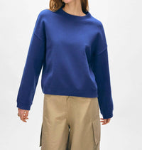 White + Warren - Superfine Organic Cotton Easy Sweatshirt