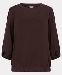 Esqualo - Twisted Sleeve Modal Sweater