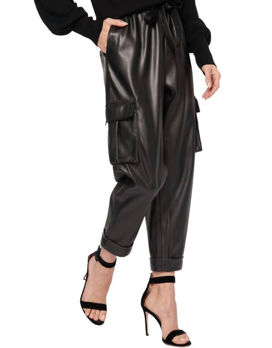 Addy Vegan Leather Pant
