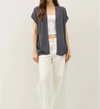 Be Cool - Women's Knit Cape Sweater