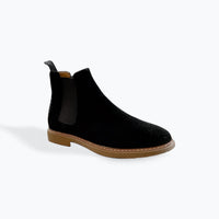 STEVE MADDEN Men's Highline Suede Boot in black - men's boots - detail view