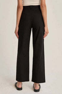 Crescent - Erin Straight Leg Linen Trousers