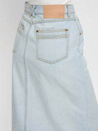 KIVARI Zoya Skirt in pale indigo - women's skirt - view 5