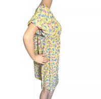 Emma & Michele - Cottage Floral Puff Sleeve Dress