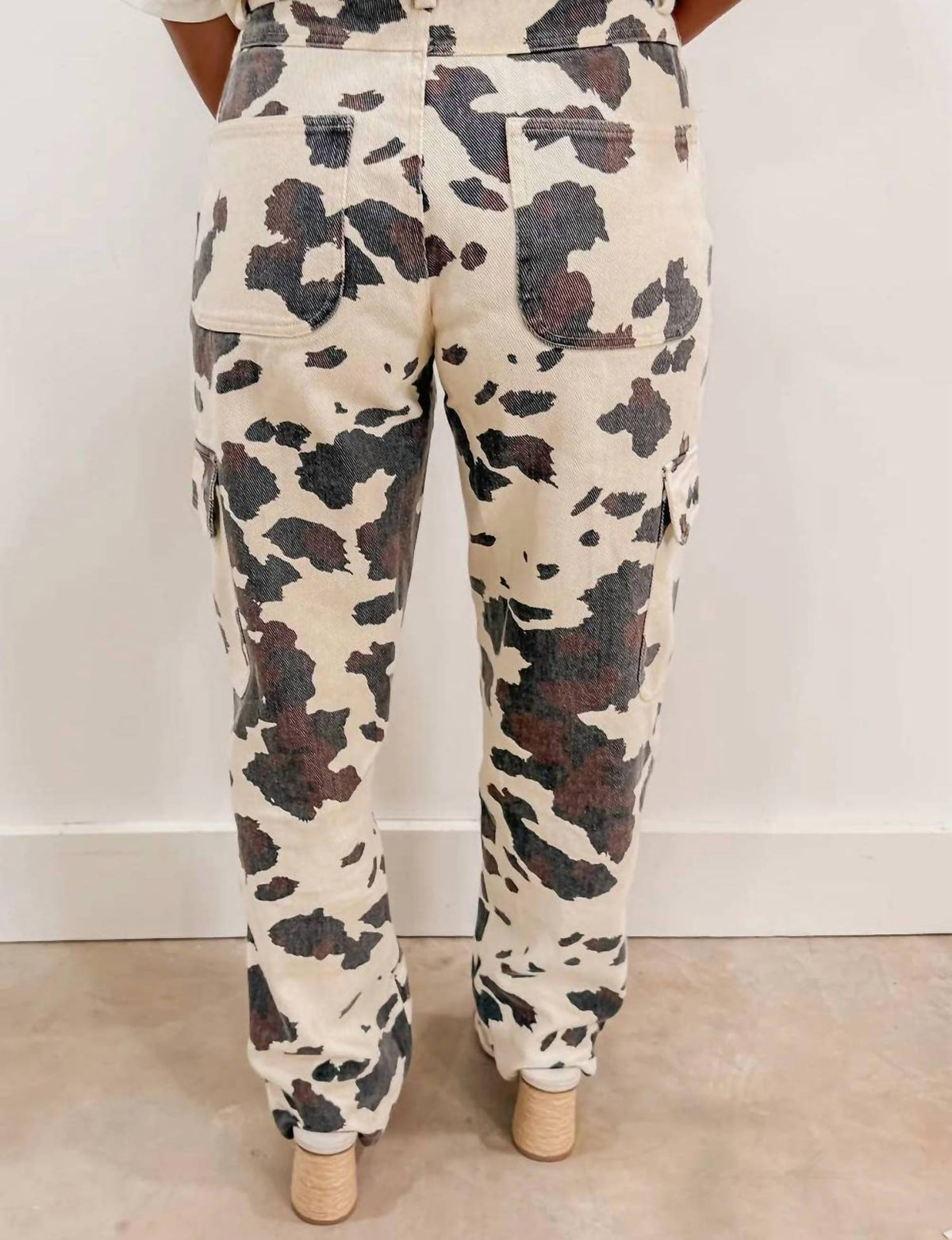 66Disco - Cattle Days High-waisted Straight Jeans