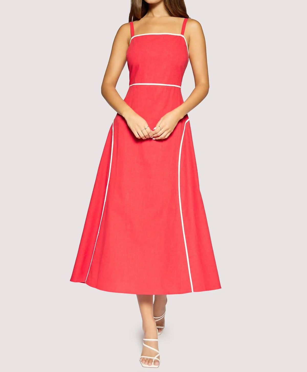 Lost + Wander - Saffron Muse Summer Midi Dress