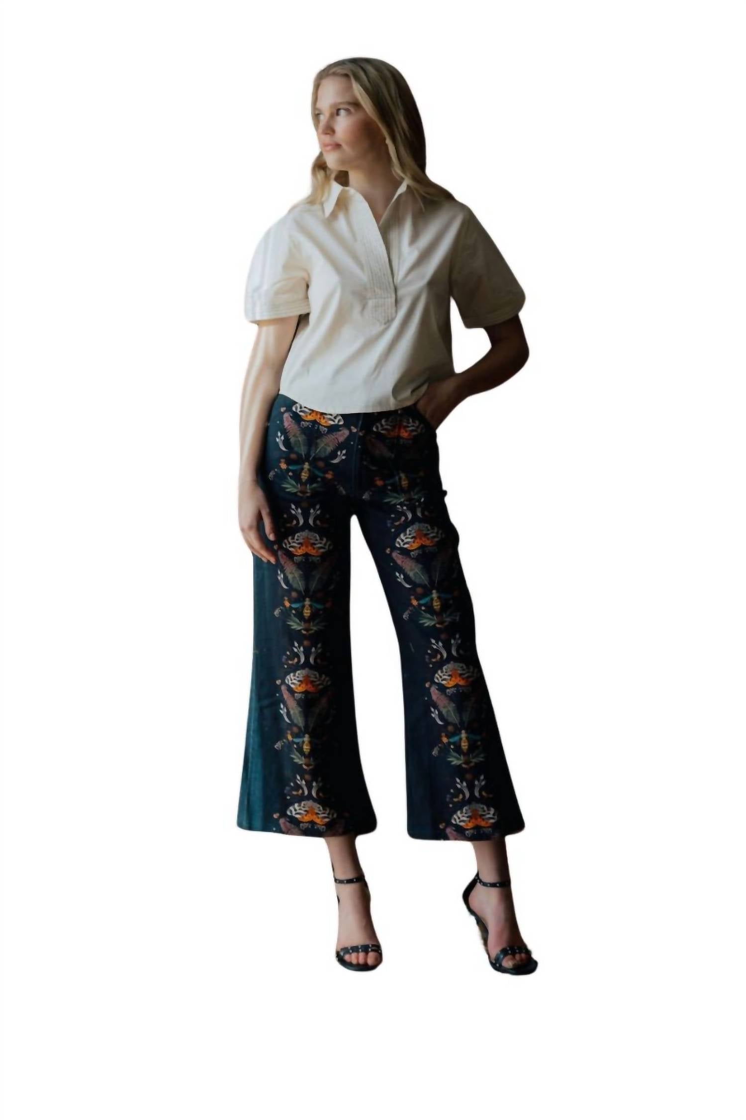 Never A Wallflower - Short Sleeve Split Neck Top
