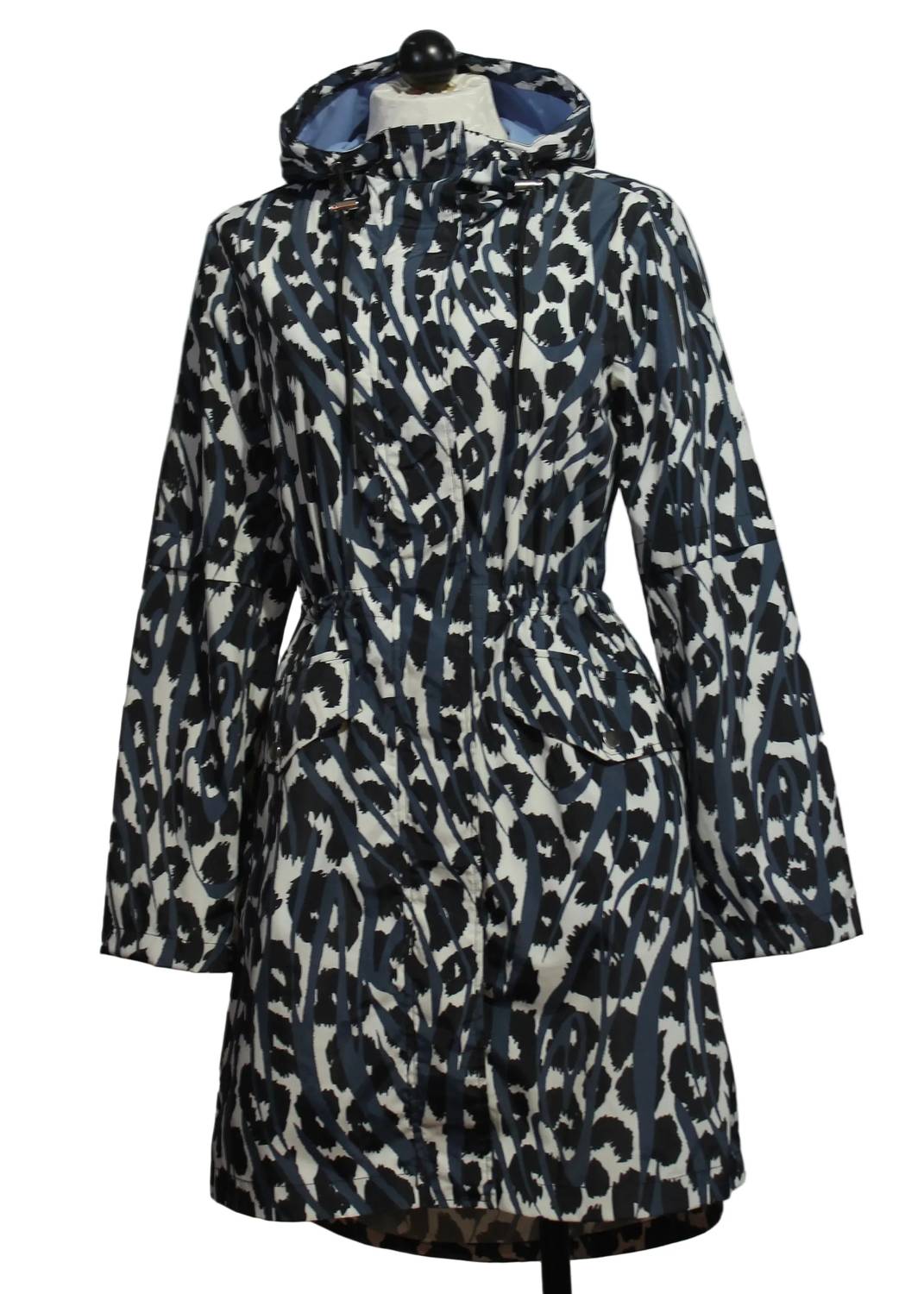 Nikki Jones - Reversible Hooded Rain Jacket