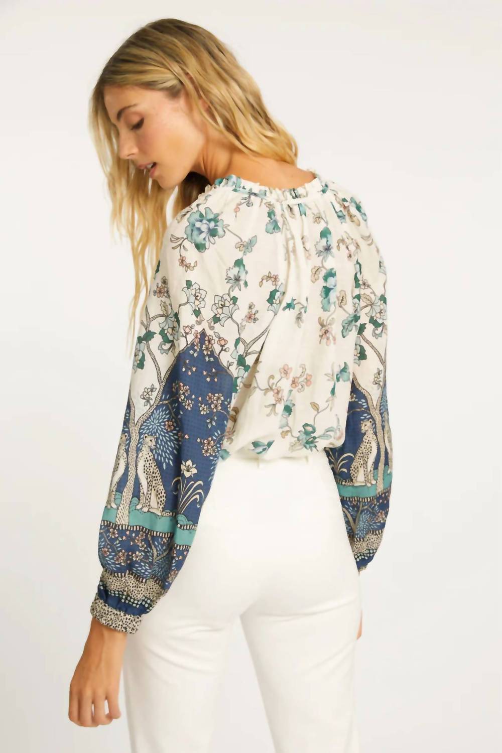 Caballero - Miki Cheetah Reflections Top