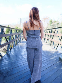 2.7 August Apparel - Harbor Lines Top
