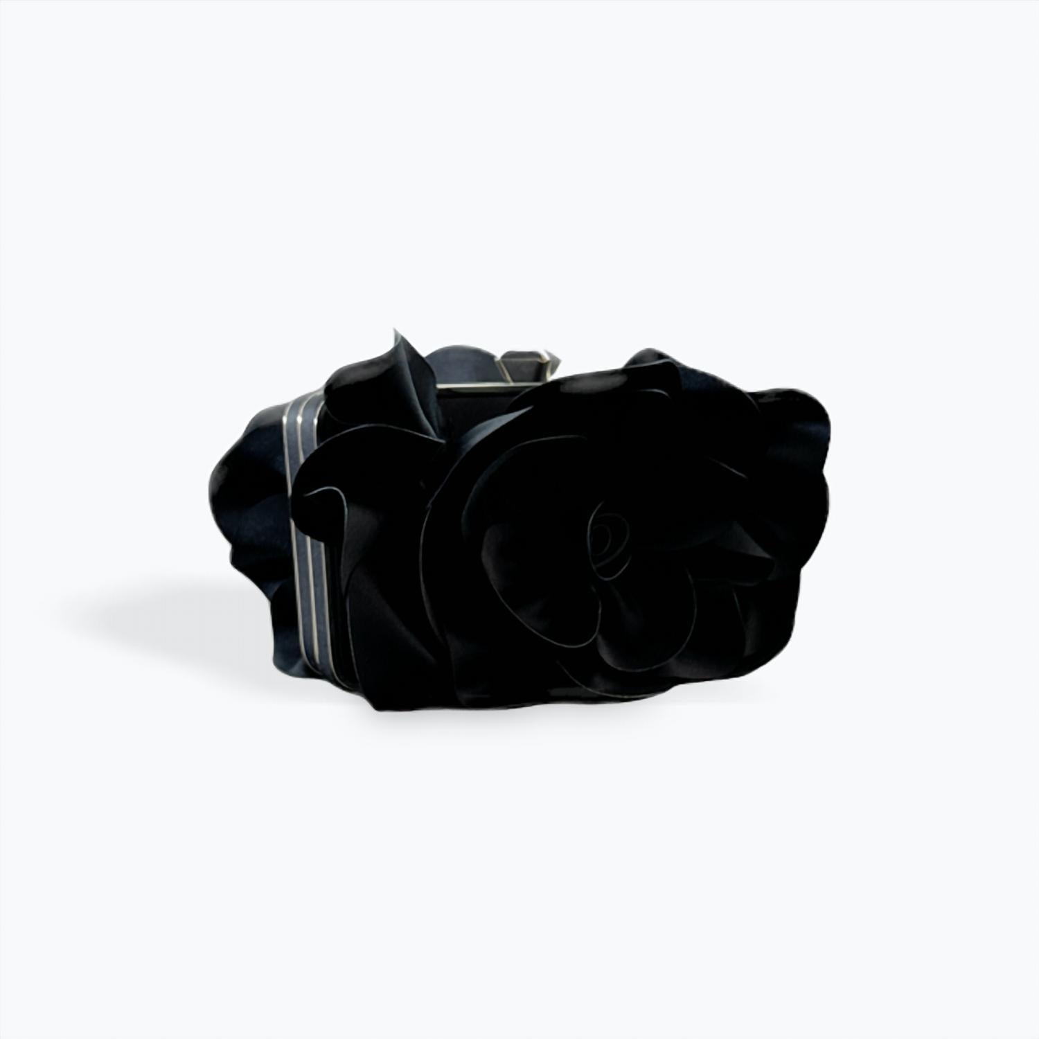 Cejon - 3-D Laser Cut Floral Clutch