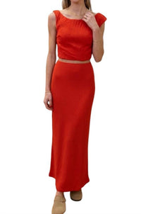 Minkpink - Selma Textured Asymmetrical Top