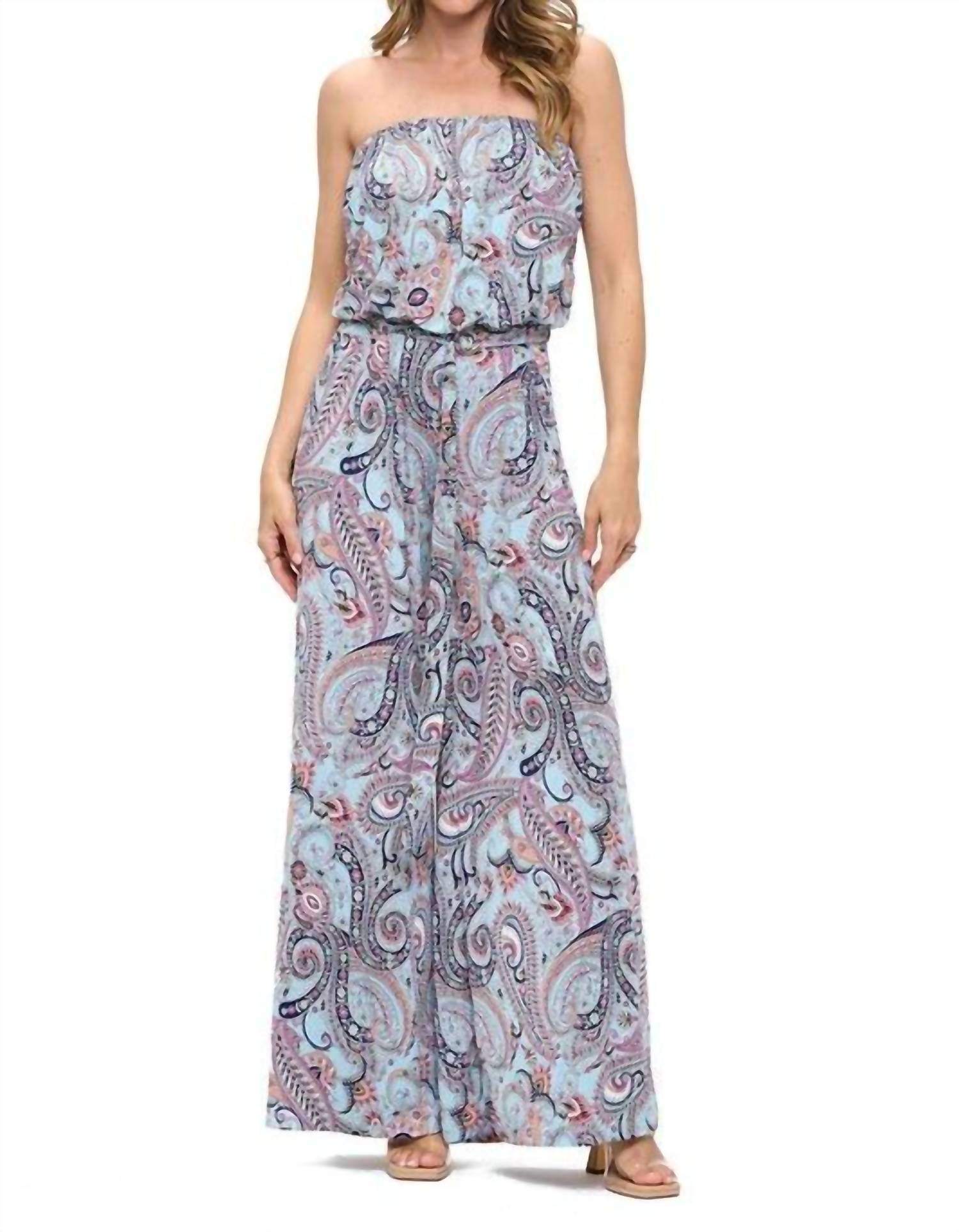 Ariella - Ella Strapless Jumpsuit