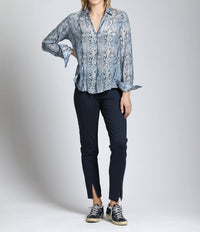 Apny - Tranquil Mixed Color Blouse