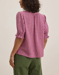 Velvet By Graham & Spencer - Bonita Textured Cotton Top