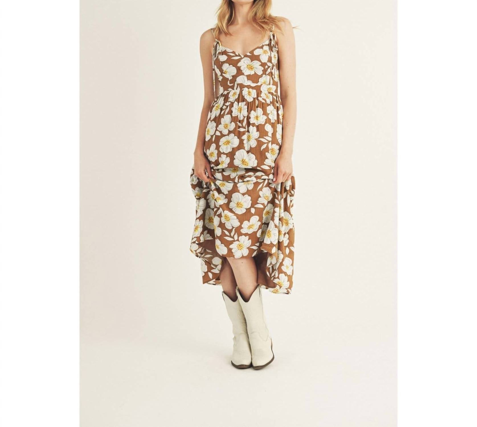 Storia - Lisette Floral Midi Dress