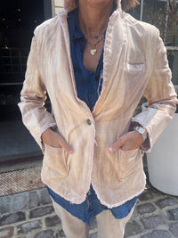 Imp Of The Perverse - Women's Hand Dyed Velvet Jacket
