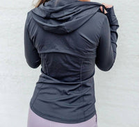 Lilac Blonde - Abigail Hooded Jacket