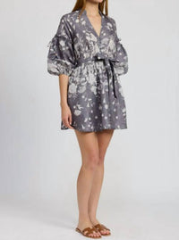 En Saison - Sydney Floral Print Mini Dress