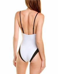 Onia - Colorblocked Triangle One-piece Swimsuit