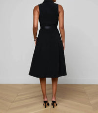L'Agence - Kylo Shirt Midi Dress