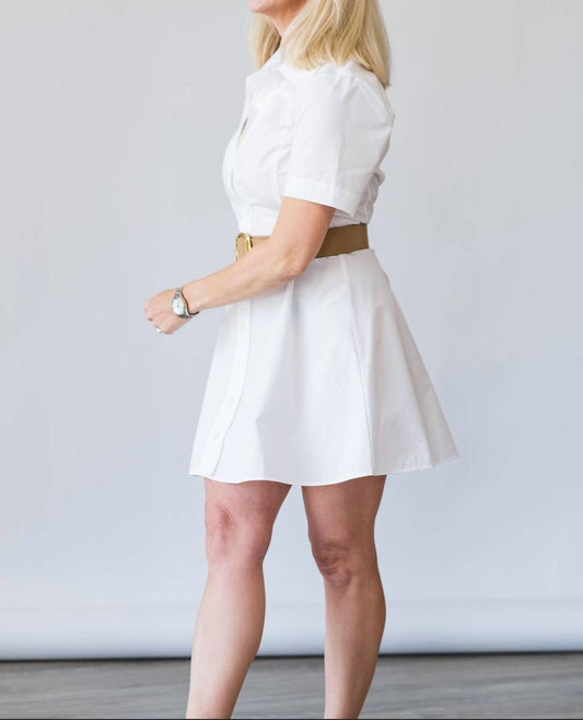 Frame - Flare Mini Dress