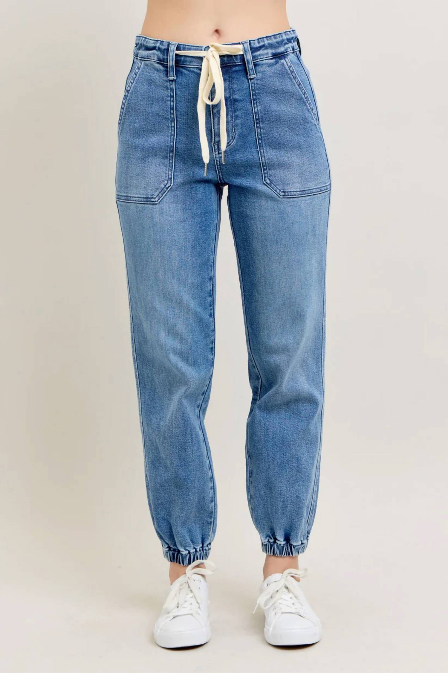 Judy Blue - High Waist Denim Jogger Jeans