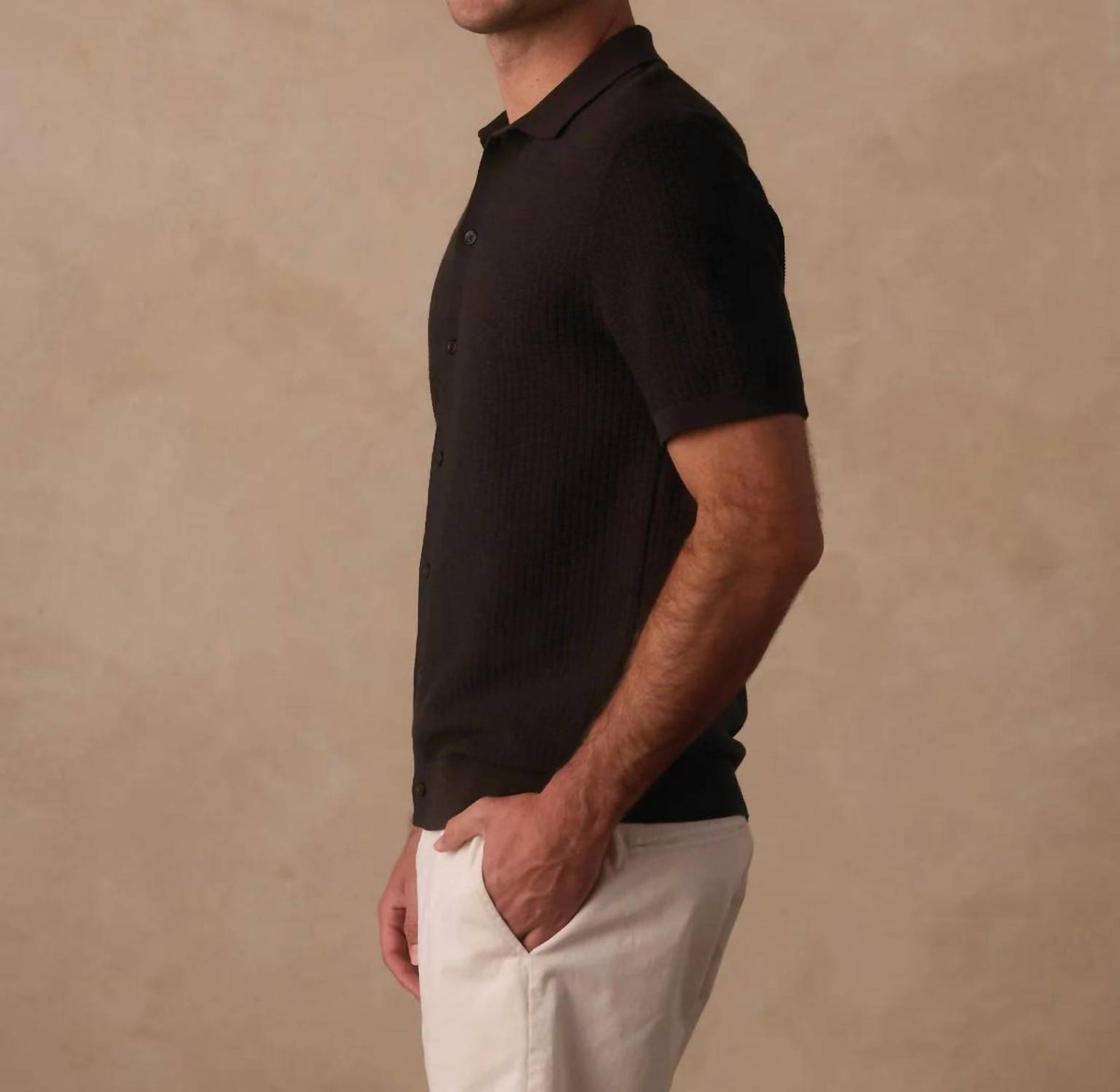 The Normal Brand - Breezeknit Button Up Shirt