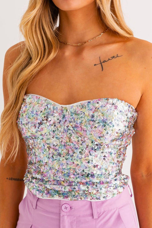 Le Lis - So Obsessed Sequin Tube