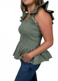 Phie Collective - Poplin Stretch Riza Top