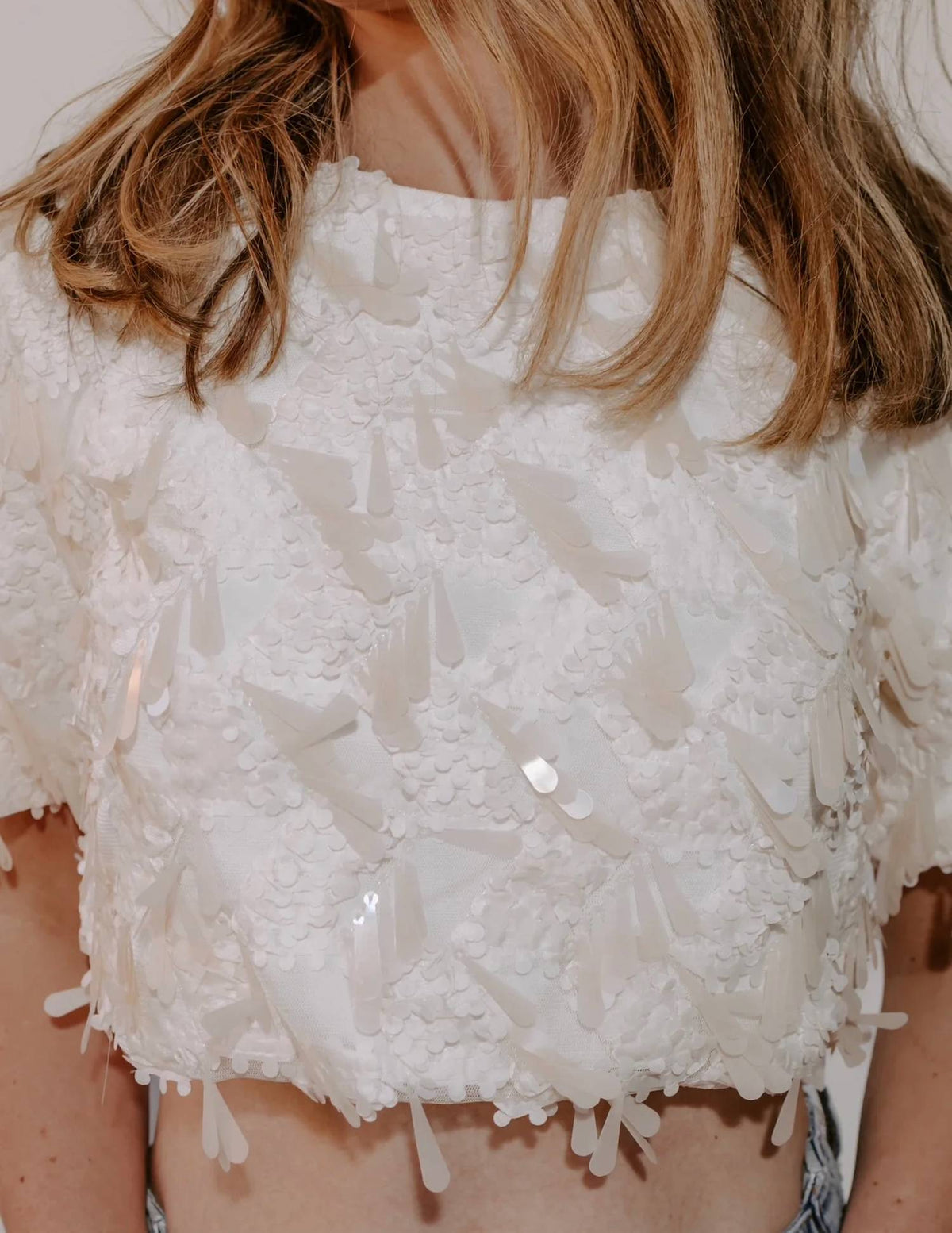 Storia - Celina Tulle Floral Top
