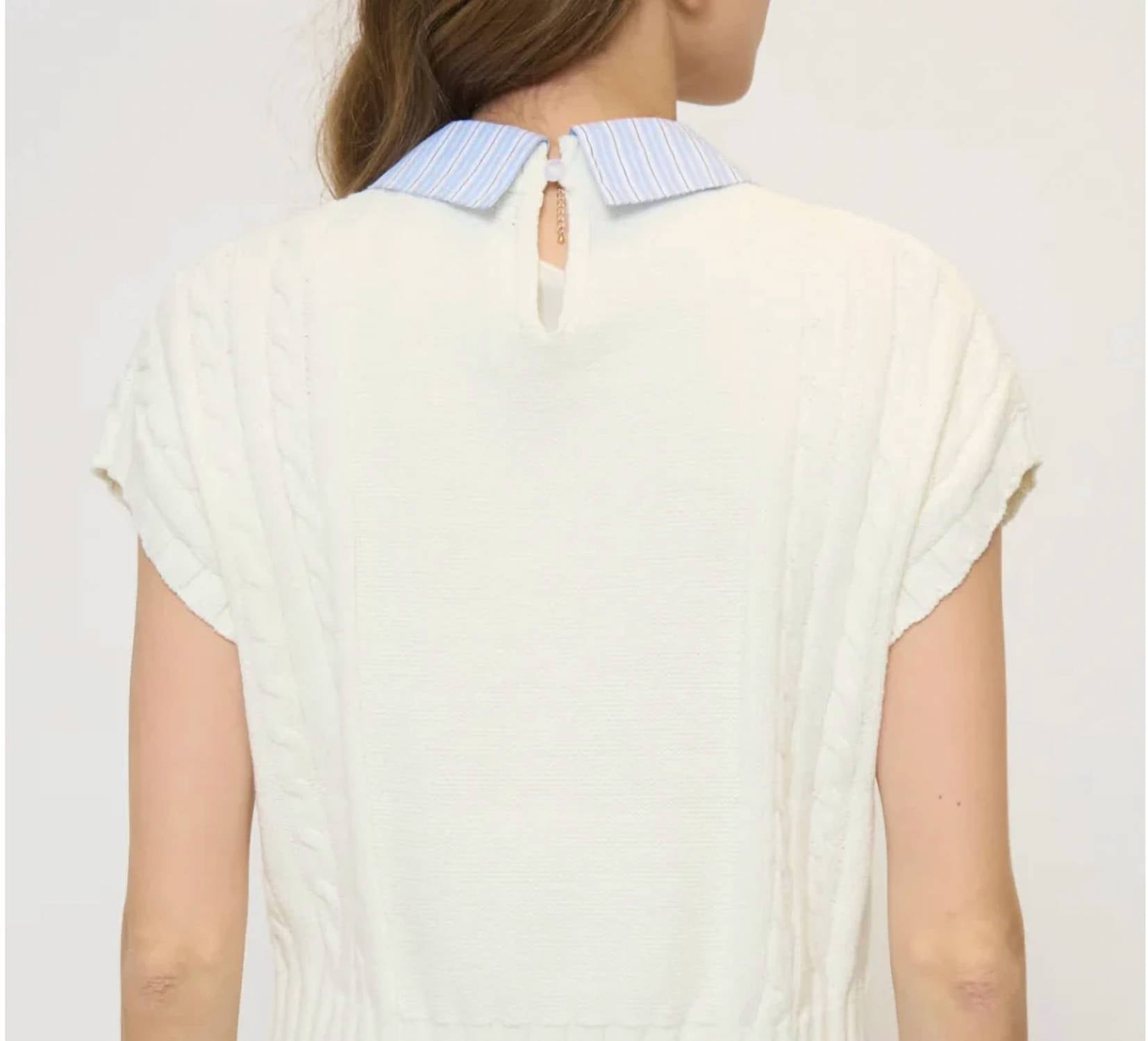 Central Park West - Alba Sleeveless Sweater