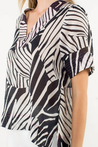 Thml - Zebra Stripe Top