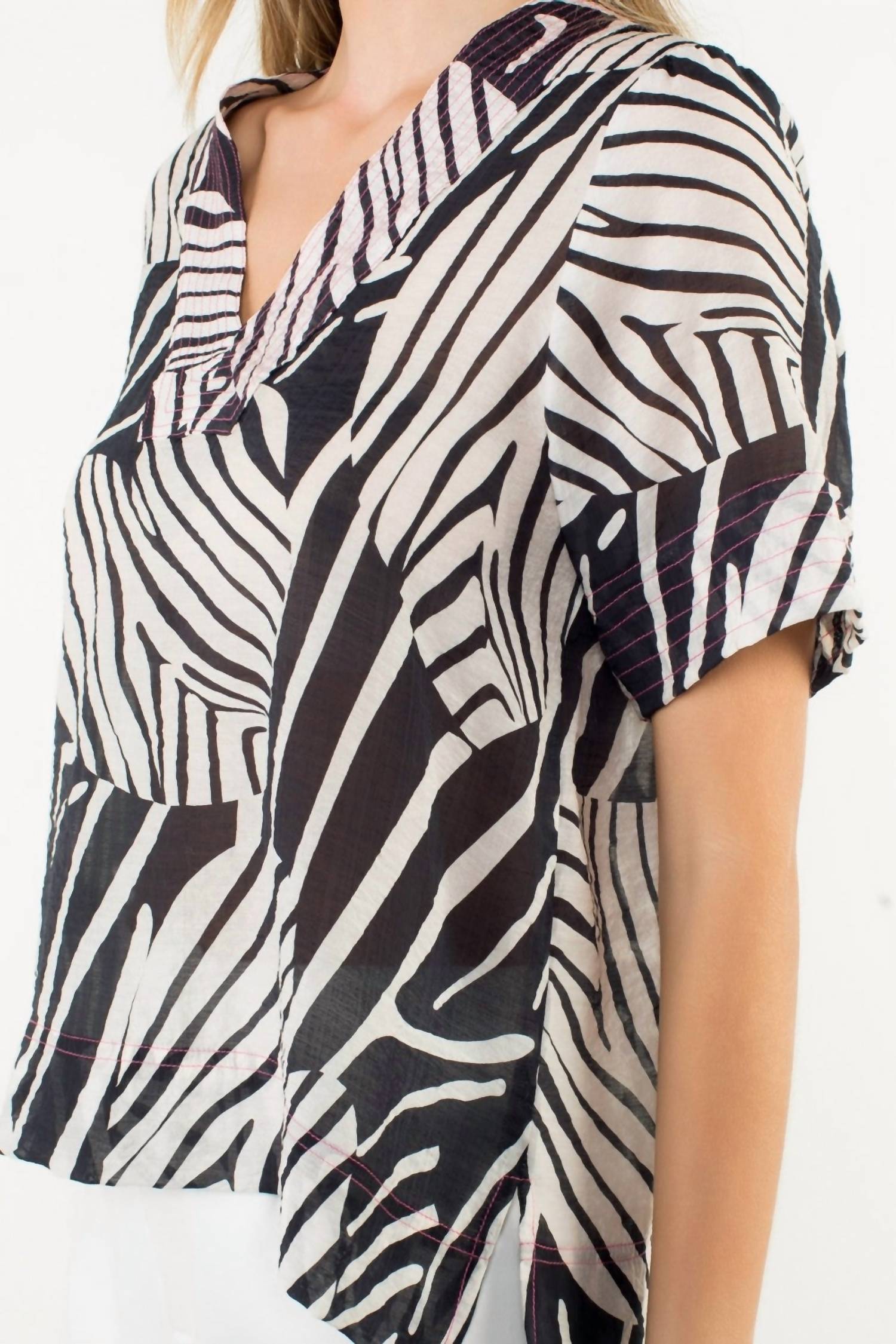 Thml - Zebra Stripe Top
