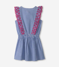 Hatley - Girls' Pinstripe Ruffle Dress