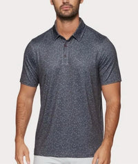 Flags & Anthem - Cobbtown Floral Print Performance Polo Shirt