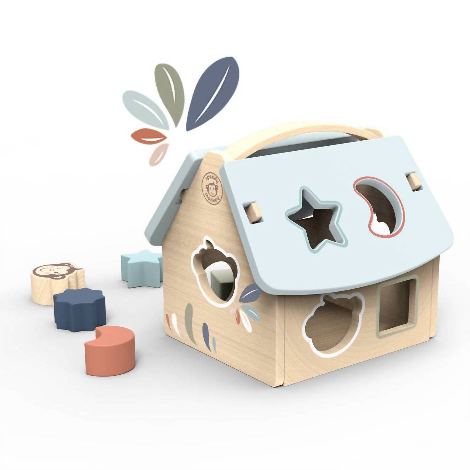 Speedy Monkey - Kid's House Shape Sorter