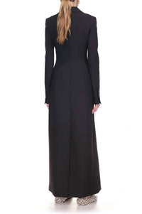 Marina Moscone - Long Single-button Coat