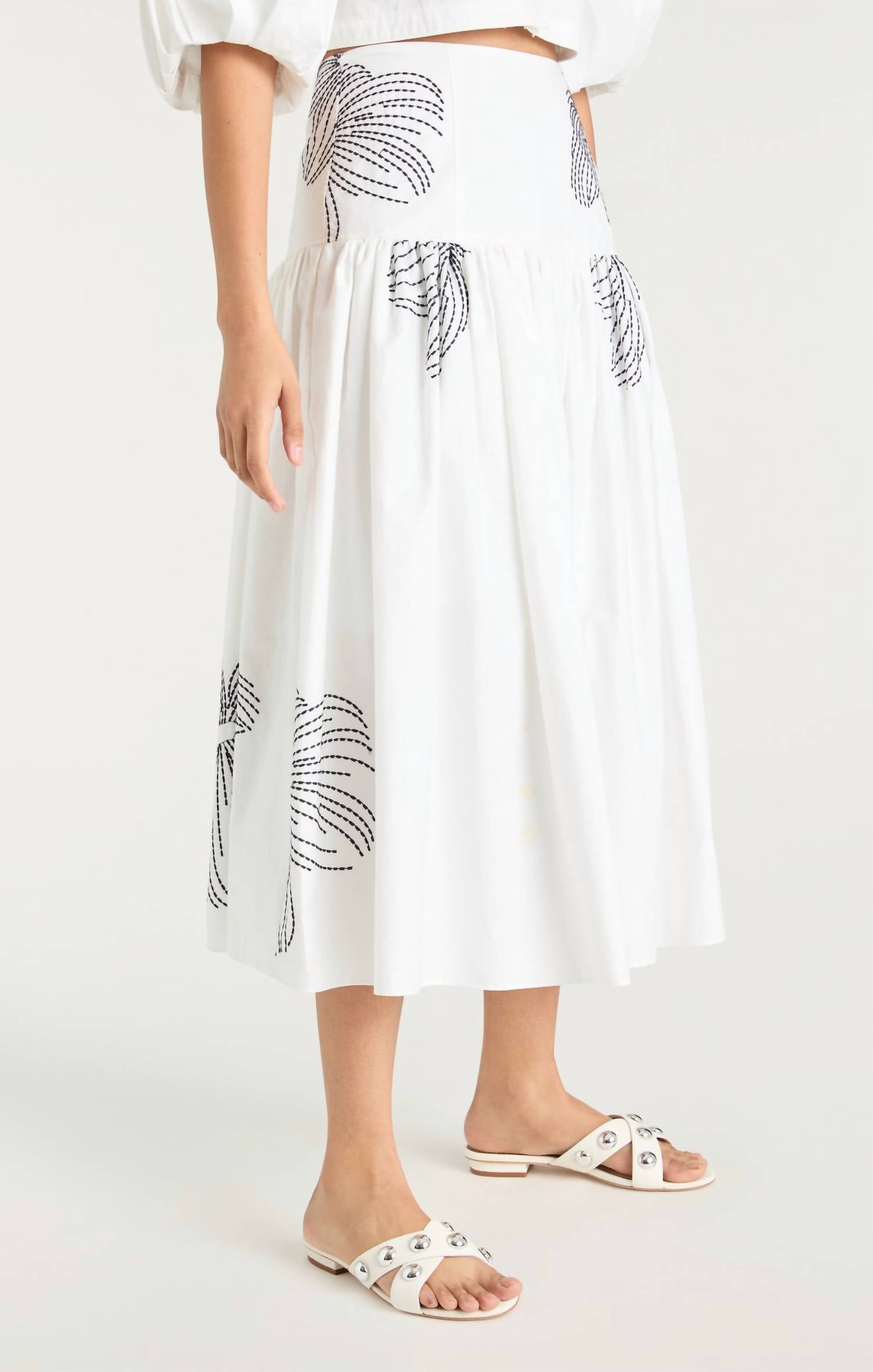Cinq A Sept - Sunburst Kierelle Skirt