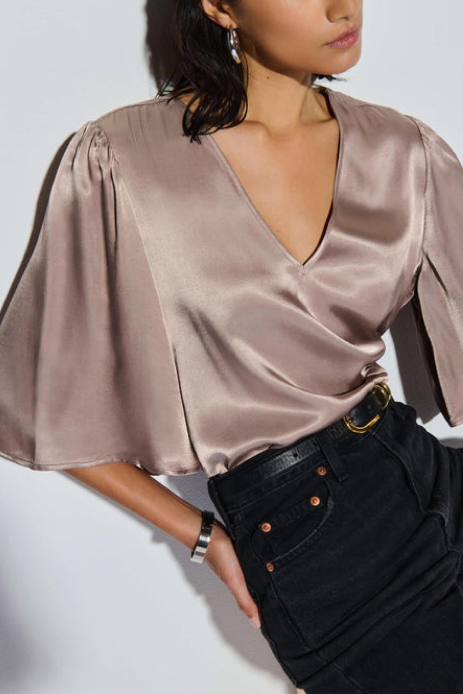 Nation Ltd - Mel V-Neck Top