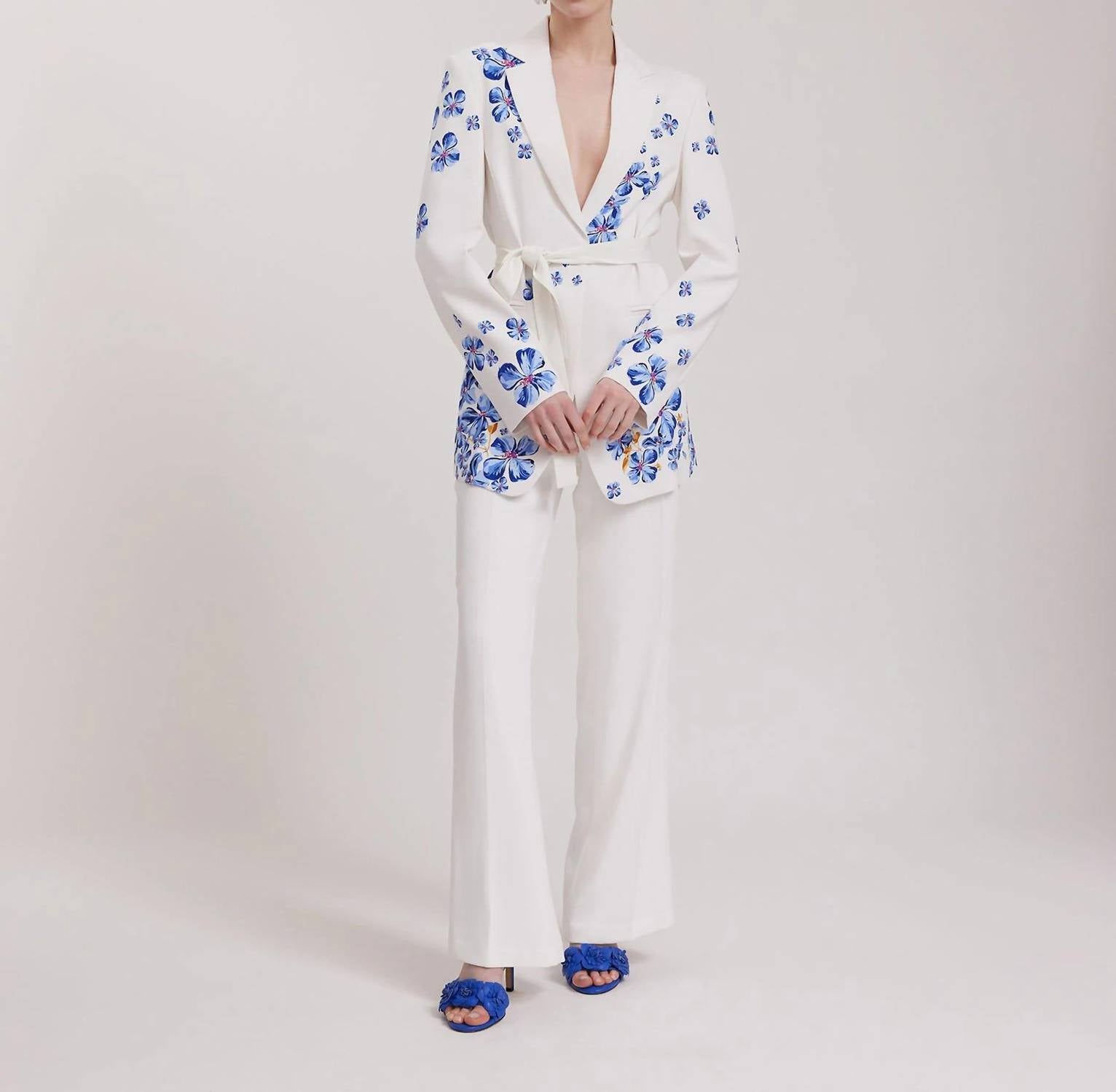 Anne Fontaine - Yara Floral Print Blazer
