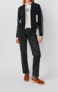 Sundry - Varsity Sweater Jacket