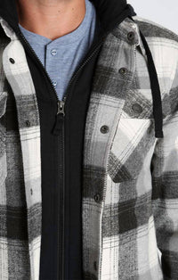 Jachs New York - Wool Blend Hooded Jacket