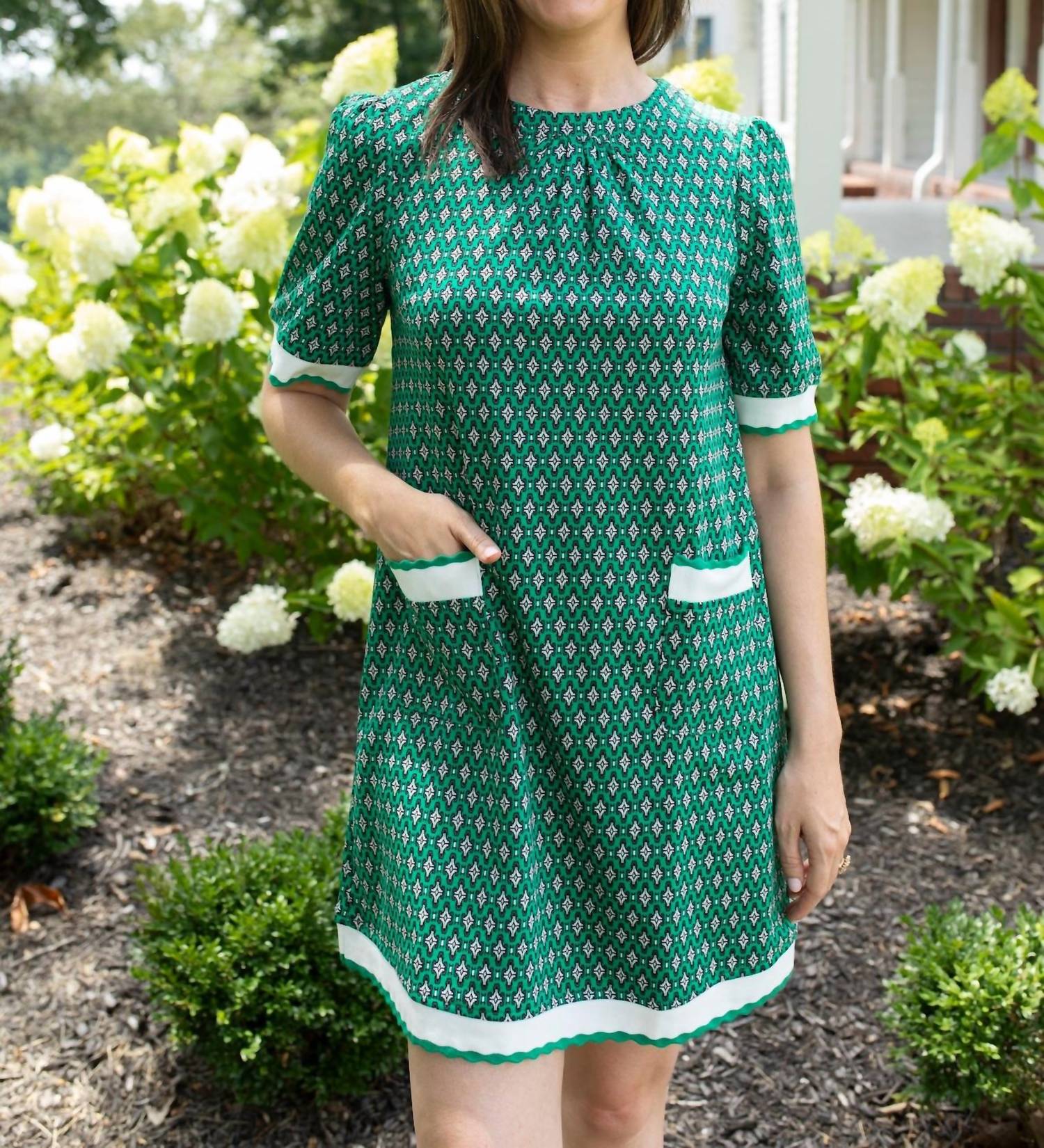Voy - Diamond Knit Mini Dress