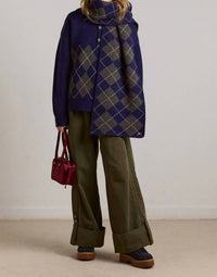 Damson Madder - Wylie Turn Up Jeans