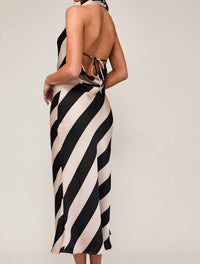 Le Lis - The Halter Cowl Neck Midi Dress