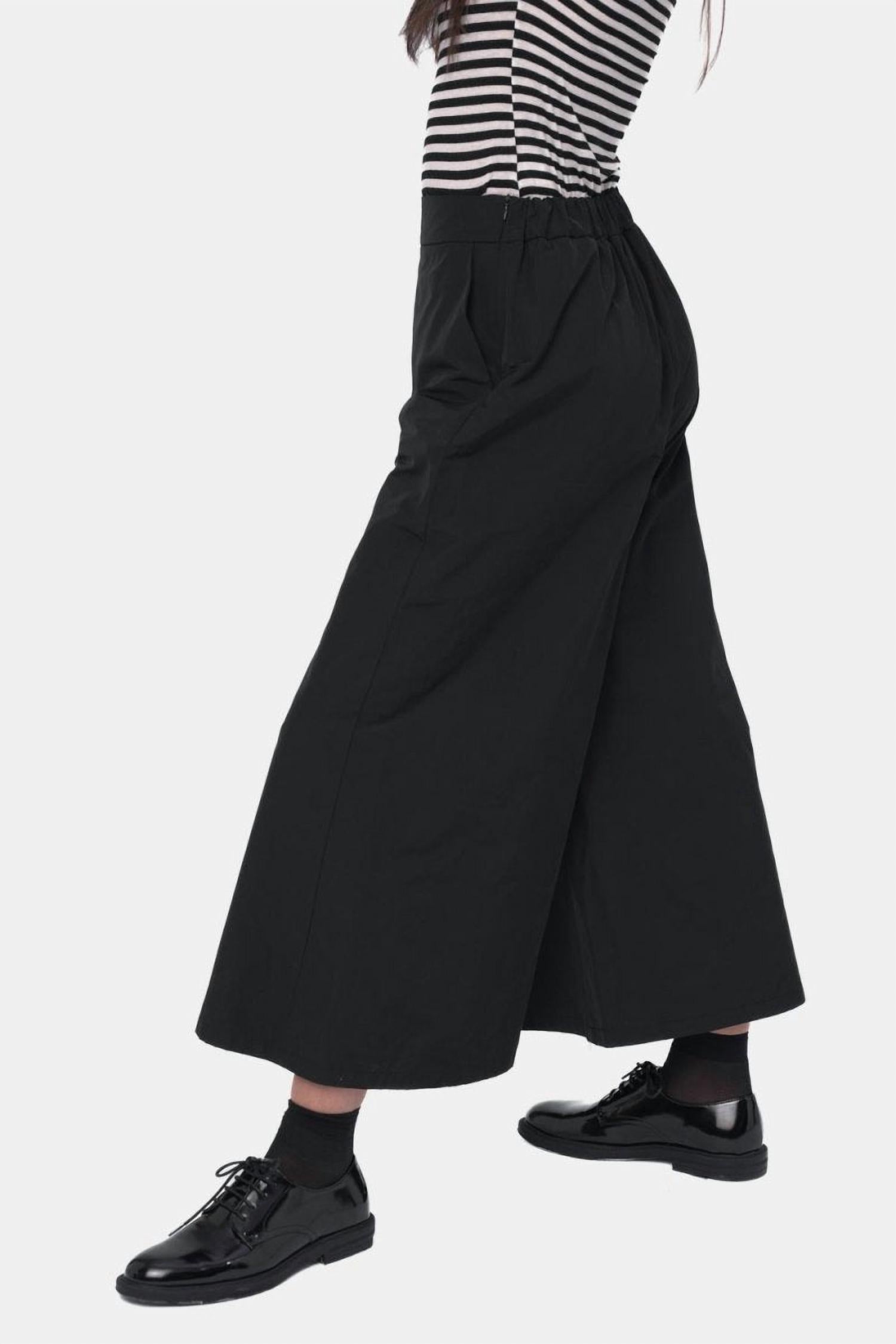 Baci - Elastic Wide Leg Pant