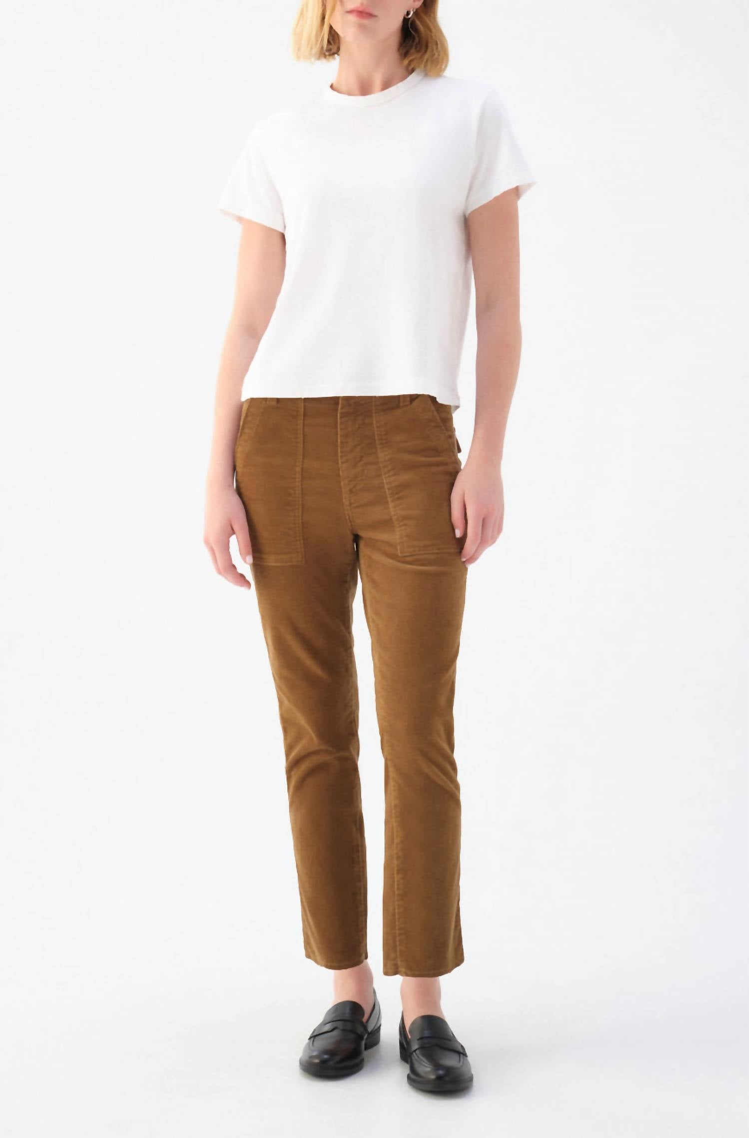 Amo - Easy Army Corduroy Trouser Pants