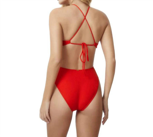 Pq Swim - Calypso Knot Cutout One Piece