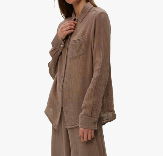 Michael Stars - Ernie Gauze Button Down Shirt